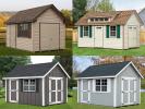 Custom Order a Cape Cod style storage shed from Pine Creek Structures of Egg Harbor 